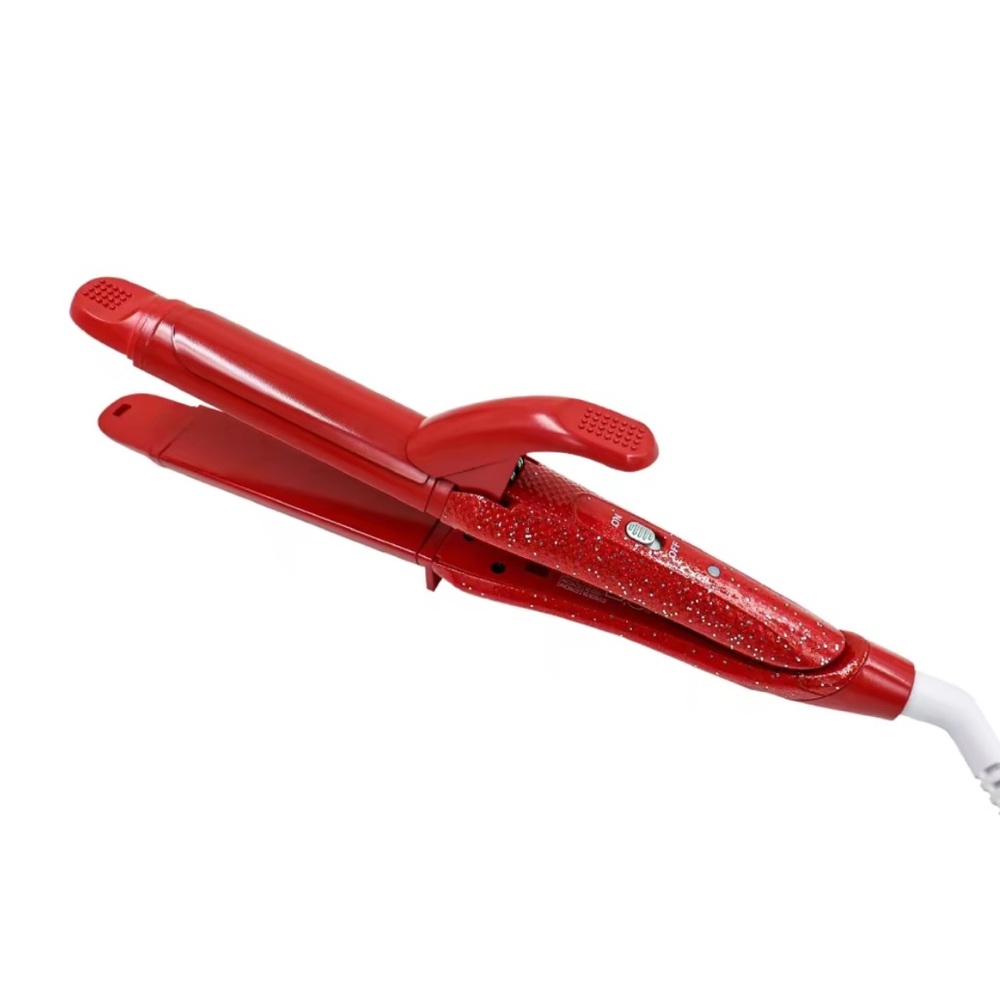Beachwaver clamp and curl glitter new